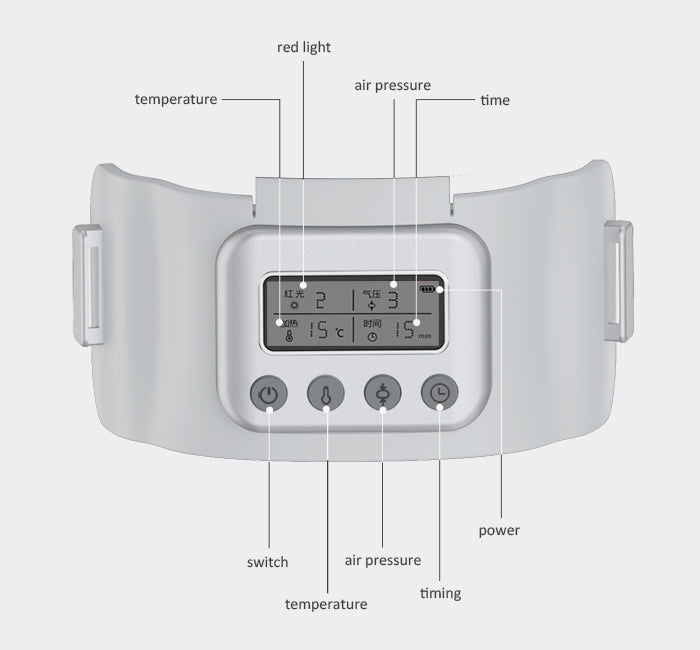 Infrared Joint Pain Knee Compression Massager Machine for Arthritis